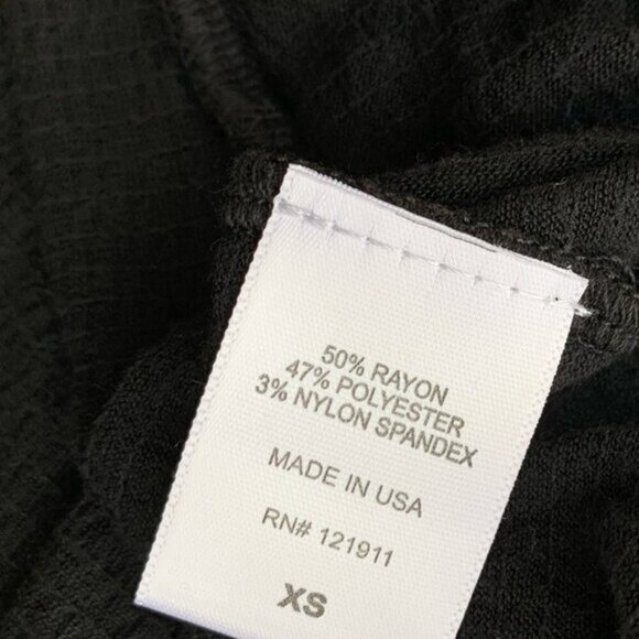 Revolve LNA Fiji Tank Dress High Low Sleeveless Gauze Black Bikini Coverup XS - Picture 8 of 12